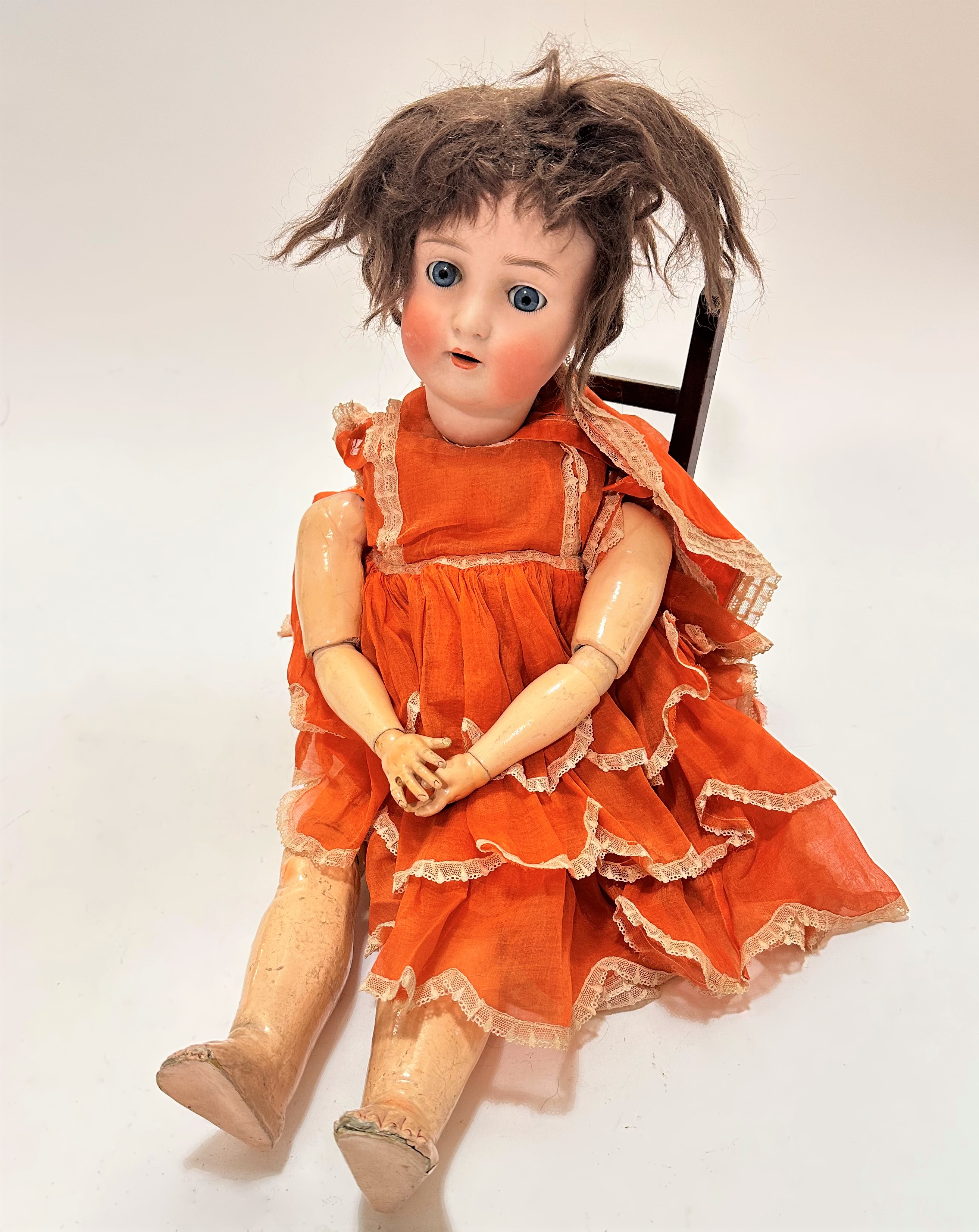 An Alt, Beck and Gottschalck no. 1362, Made in Germany, with flirty eyes and open mouth and original