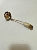 A George III Glasgow silver fiddle pattern toddy ladle, Glasgow 1831, (16.5cm) (34.9g)