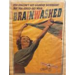 Museum of Communism poster, "You Could Get Laundry Detergent, You Could Get Your Brain Washed",