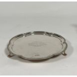 A George V silver salver, Fenton Brothers Ltd., Sheffield 1930, in 18th century style, with
