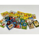 Three various Enid Blyton miniature Noddy books, a set of ten Walt Disney miniature books