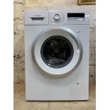 A Bosch serie 4 front loading washing machine, like new