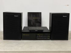 Audio separates, A Meridian 207 professional CD player and CD transport, in original boxes, together