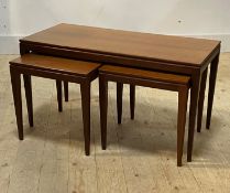 Richard Hornby for Fyne ladye, A mid century vintage afromosia teak coffee table, circa 1960's,