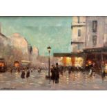 Donald Stockton-Smith (British) Impressionist Style, oil on canvas, signed bottom left, gilt