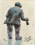 Alexander Millar, Study of a Tramp, giclee on canvas, 323/695, Washington Green Certificate of