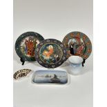 A set of three Villeroy & Boch Russian Fairy Tales plates depicting Vassilissa the Fair no 27/500,