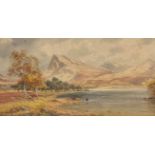 H Murray, Scottish, Silver Strand Loch Katrine, watercolour, signed bottom right, gilt glazed