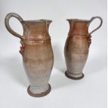 Janet Adam, the Adam Pottery, 76 Henderson Row, Edinburgh, a pair of large baluster jugs with C