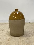 A 19th century glazed stoneware jar, stamped Rutherford & Co, Edinburgh H52cm