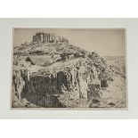 Ernest Lumsden R.E., R.S.A. (1883-1948), Jodhpur (The Fort at Mehrangarh), signed lower centre,
