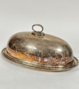 A Globe Hotel and Restaurant oval serving dish and cover, (h 22cm x 47cm x 26cm) shows gentle