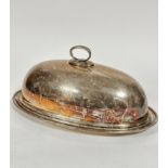 A Globe Hotel and Restaurant oval serving dish and cover, (h 22cm x 47cm x 26cm) shows gentle