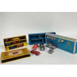 A set of Spot-On models by Triang scale 1/42, comprising a Jaguar MkII 3.4, a Bentley saloon, an