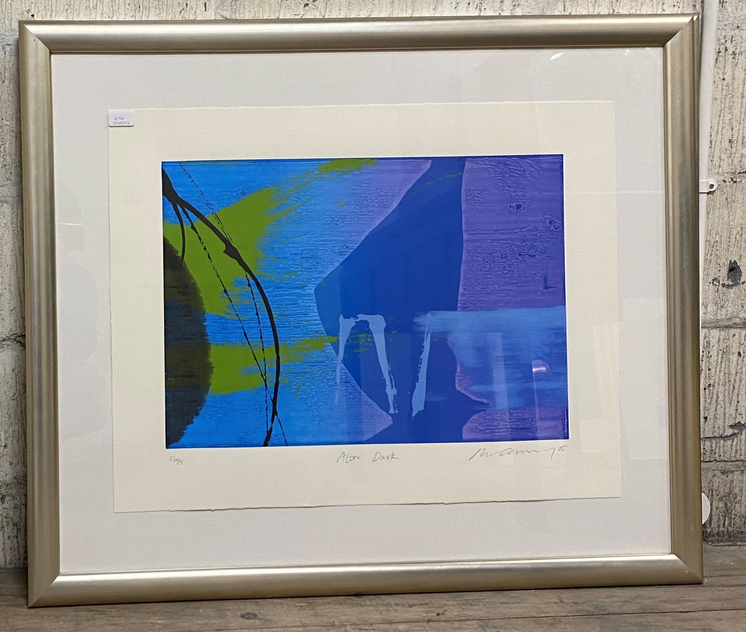 Neil Canning (British Contemporary) Explorer, a limited edition abstract screen print, in a glazed - Image 2 of 3