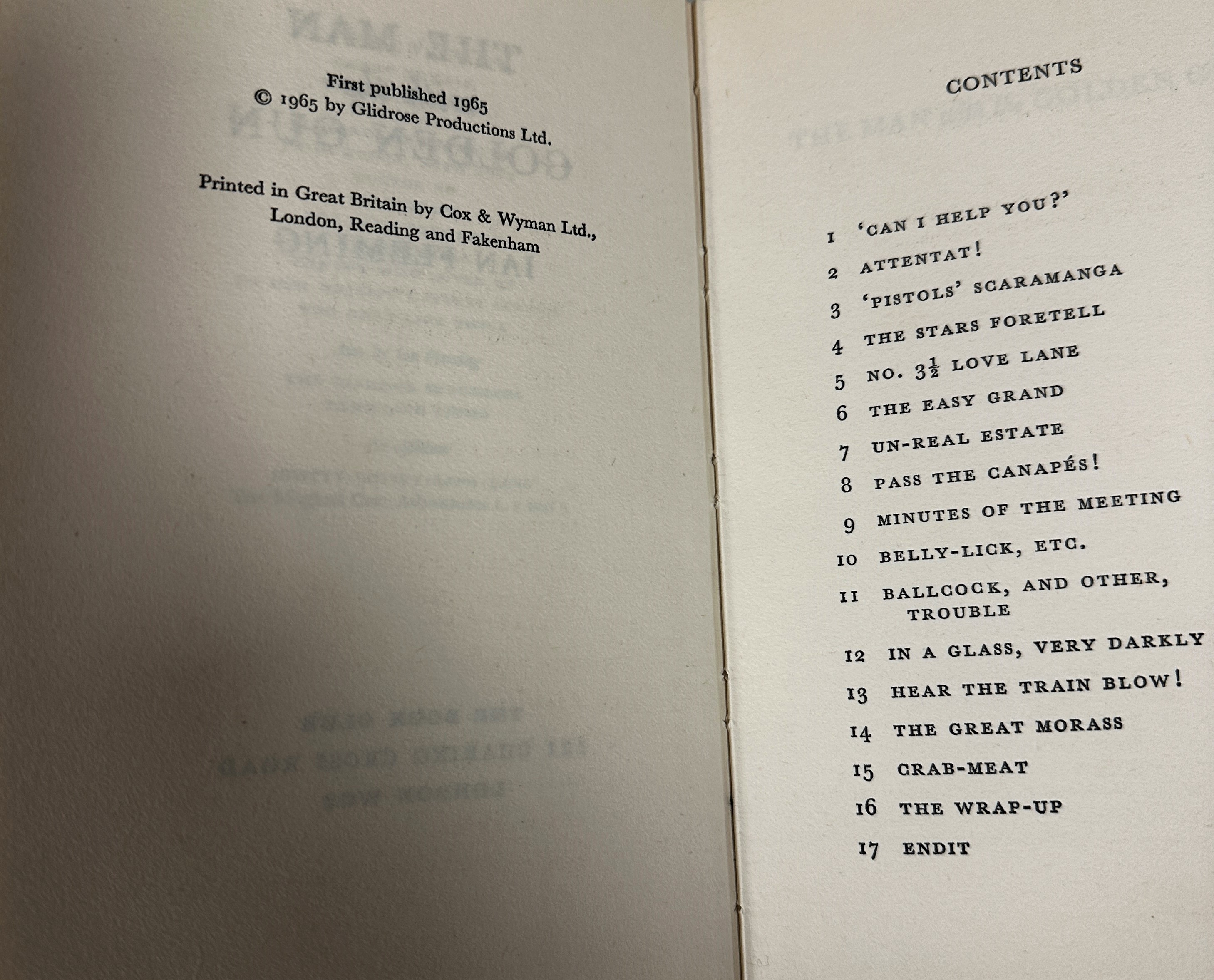 James Bond Interest:- Ian Fleming, For Your Eyes Only, Richard Clay & Co Ltd Suffolk, 1960, complete - Image 8 of 13