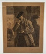 After James Nichol, ARA Highland Figure, engraved by James Dobie, signed in pencil bottom left and