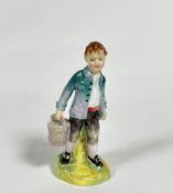 A Royal Doulton porcelain figure Jack HN2060, dated 1949, decorated with polychrome enamels, (h: