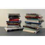 A collection of books relating to art, architecture and photography, including The Story of Art by