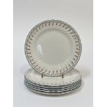 A set of six Johnson Brothers Ironstone Dreamland pattern plates. (l -22cm) (marked verso) (6)