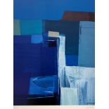 A folder containing 20 large mounted abstract prints