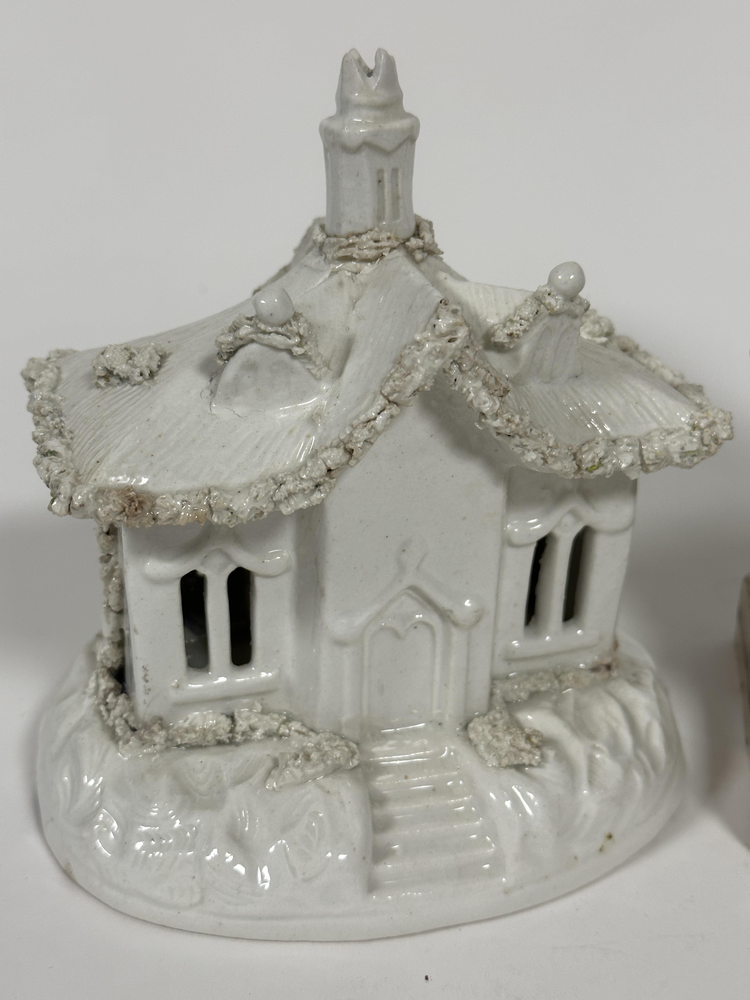An early 19thc Pratt ware figure group of a courting couple, back a/f, lady holding a sheet of - Image 7 of 7