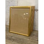 A group of twenty art glass glazed gilt wood picture frames, each complete with backing 84cm x