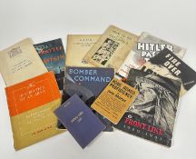 A collection of vintage Public WWII and later information booklets including Statement Relating to