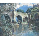 •Evelyne Oughtred Buchanan S.S.A. (1883-1978), The Old Bridge, Stirling, signed lower right and