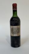 Chateau Lafite Rothschild, Pauillac, 1962, one bottle (75cl).
