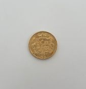 William IV full sovereign, 1832, obv. bare head facing right, rev. crowned, embellished shield-of-