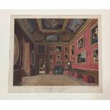 After William Henry Pyne, The King's Dressing Room Windsor Castle, aquatint, pub. 1816, from History