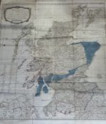 Lieutenant Robert Campbell, A New and Correct Map of Scotland or North Britain, pub. Laurie &