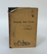 A.A. Milne, Winnie-the-Pooh, first edition, illustrations by E.H. Shepard, map endpapers, original