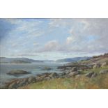 Donald M. Shearer (Scottish: 1927-2017), West Coast Shore Scene, oil on canvas, signed bottom right,