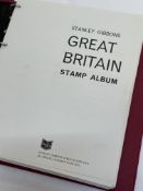 GB one country album 1858-1984, very sparse at beginning, mint stamps up to 1980 are mounted, mint