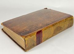 An early 19th century leather bound copy of Grose's Antiquites with numerous engravings of buildings