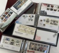 2016-2022, five cover new classic albums contianing addresses F.D.Ls with subject related postmarks