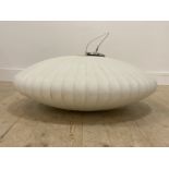 Modernica, a large vintage American pendent bubble light fitting, D91cm