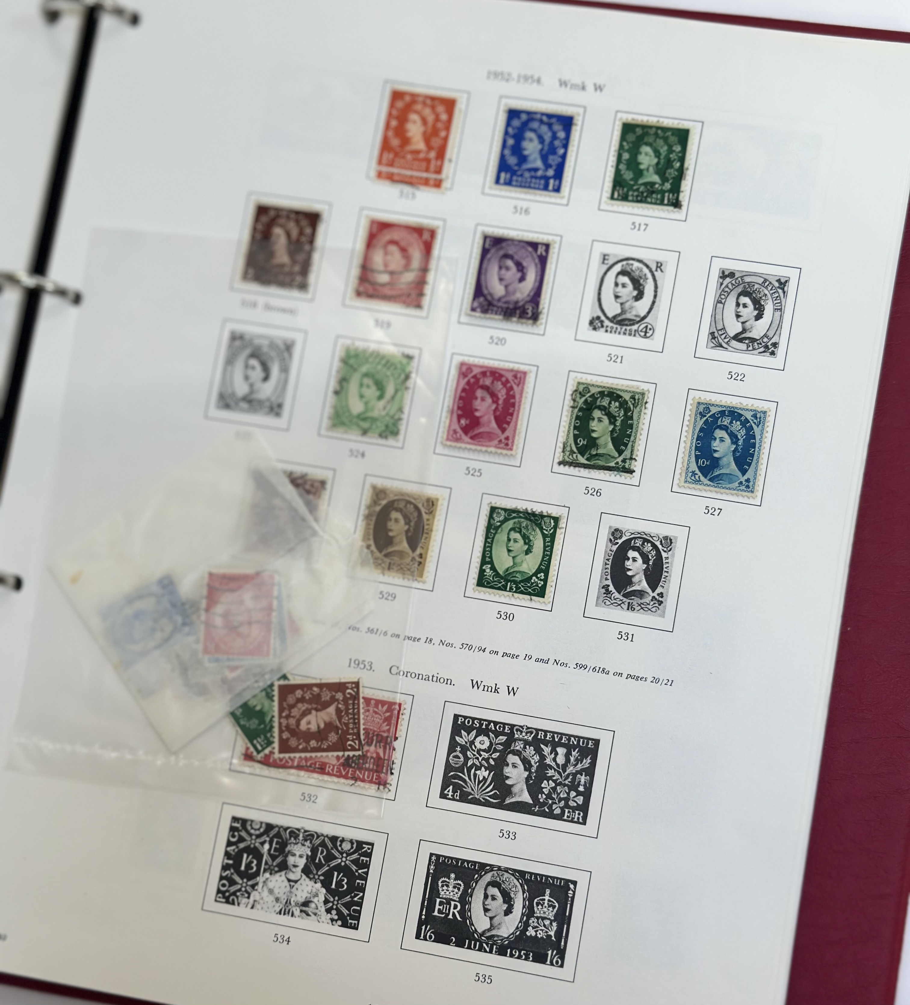 GB one country album 1858-1984, very sparse at beginning, mint stamps up to 1980 are mounted, mint - Image 3 of 5