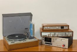 Audio Separates. A Linsley Hood 75 Watt tuner, a Linsley Hood casette recorder 2, A Dolby Wireless