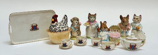 A mixed collection comprising a Emma Bridgewater small nesting hen egg cup of (h- 10cm w- 8.5cm),