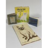 A collection of three illustrated books, Compton Mackenzie, Little Cat Lost, Macmillan press,