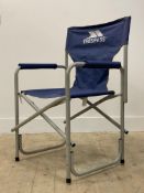 A Trespass folding directors style camping chair H90cm