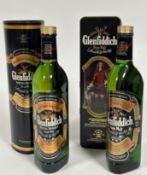 A bottle of Glenfiddich Special Old Reserve eighteen year old Single malt whisky and box and a
