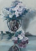 Evelyn Brown (Scottish, fl. early 20thc), The Silver Cup, signed lower left, watercolour in a