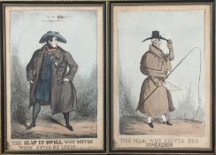 A pair of McLean 1820's decorative pub books plates of - The Man Wot Drives the Sovereign and The