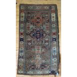 Property of the late Countess Haig: an Antique hand knotted Turkish rug, the busy field of allover