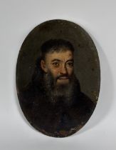 Property of the late Countess Haig: Italian School, c. 1800, Portrait of a Bearded Cleric, oil on
