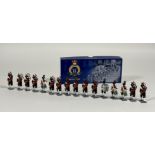 W. Britons Collectors Club, painted metal figures, Pakistan Army Pipes and Drums, Queen's Golden